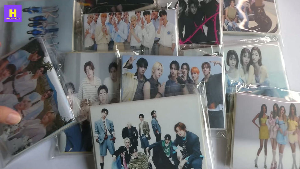 섬네일: K-pop Music Idol Group Notebooks 3rd to 5th Gen Boy bands Girl groups Video