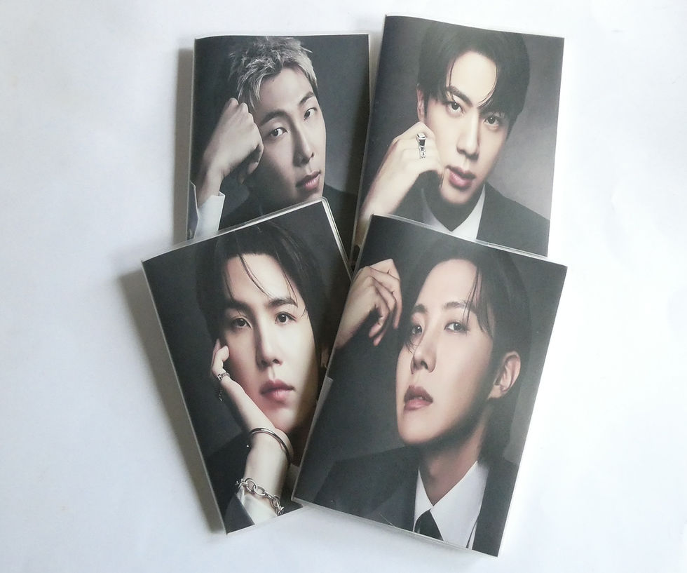 BTS Comeback A5 Large Notebooks 1