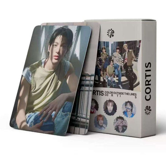 Miniature : Energetic k-pop young boyband White 1st EP Lomo Cards 55 in a pack Coer