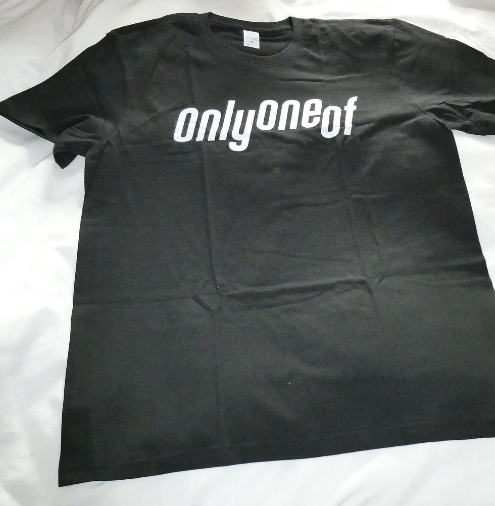 Thumbnail: OnlyOneOf Logo T-Shirt Black KPOP Large 4