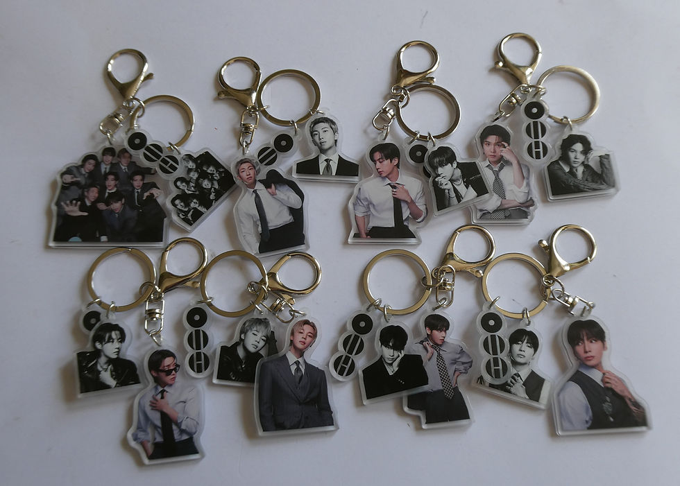 Global K-Pop boy band BTS Arirang Acrylic Keyrings Bangtan