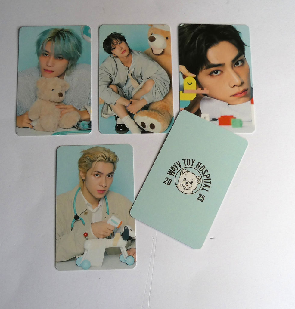 Miniatura: WAYV NCT TOY HOSPITAL 2025 Lomo Card set - TOY BACK