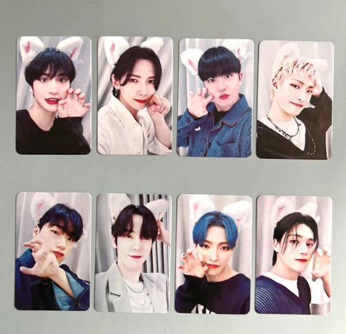 ATEEZ THE WORLD EP.2 OUTLAW - CATS MAKESTAR 1 Lomo Cards Set