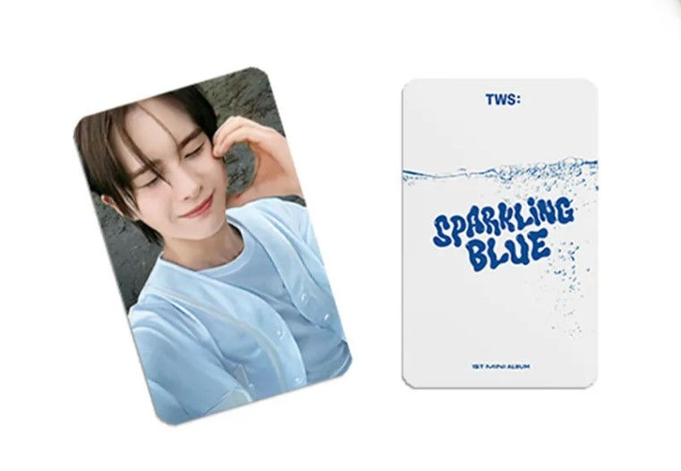 섬네일: TWS Sparkling Blue Album promo Lomo Cards Set of 6 cards