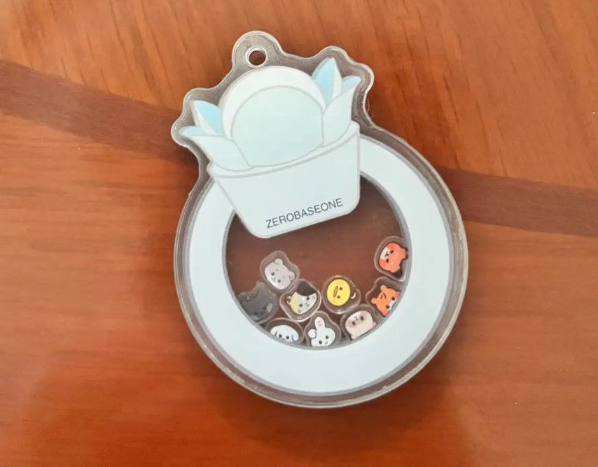 Thumbnail: KPOP ZEROBASEONE Shake Zeroni Cartoon Character Chain Keyring ZB1