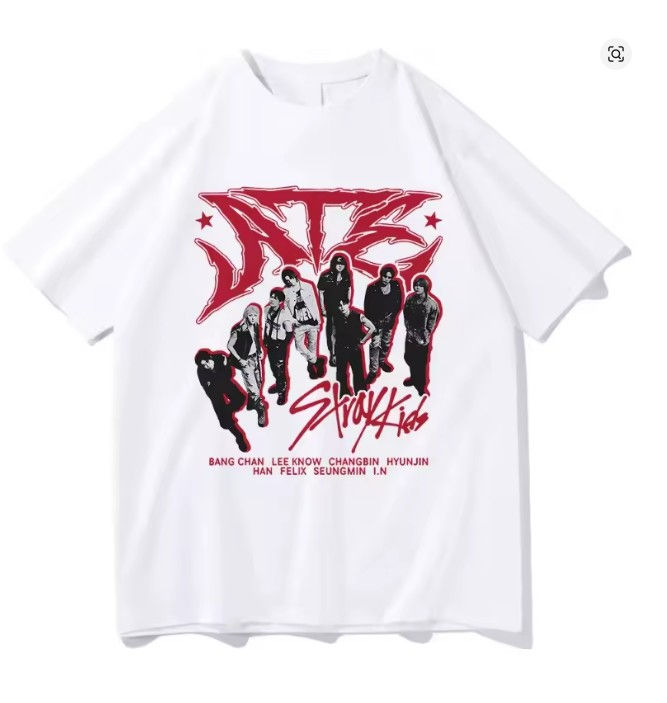 STRAY KIDS ATE Group White T-Shirt 1