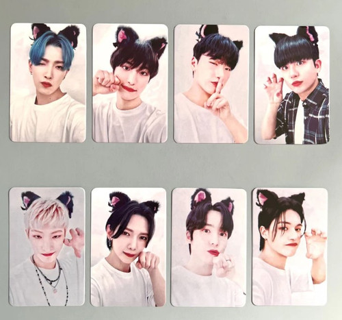 ATEEZ OUTLAW ヨサン 猫耳 makestar 特典トレカ ATEEZ OUTLAW ヨサン 猫耳 makestar 特典トレカ