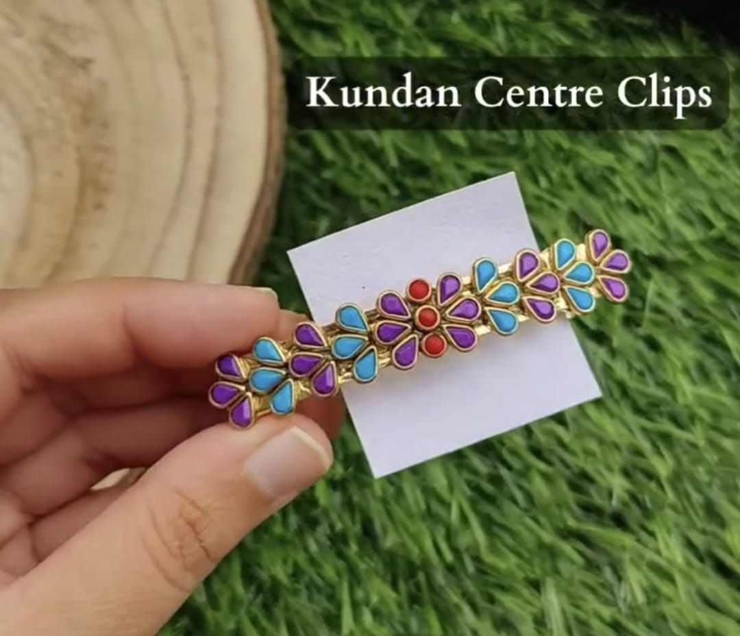 Kundan Center Clip