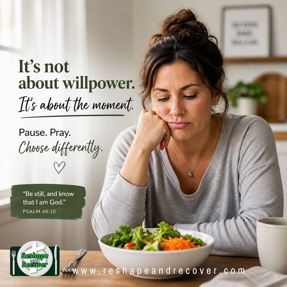Willpower Not Required to Stop Overeating