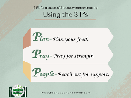 The 3 P’s for Food Freedom