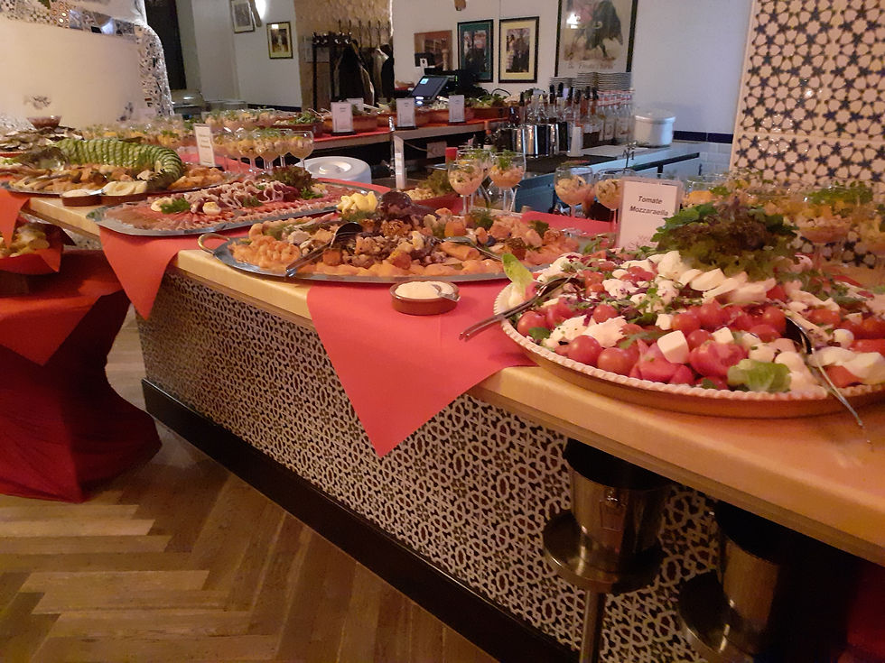 Kulinarisches aus Leipzig. Café Madrid - zum "spanischen Silvester"