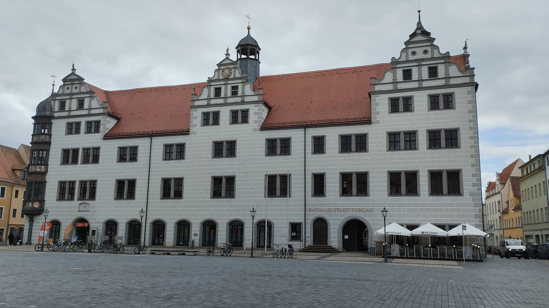 Auf Luther's Spuren in Mitteldeutschland. Torgau - Marktpaltz