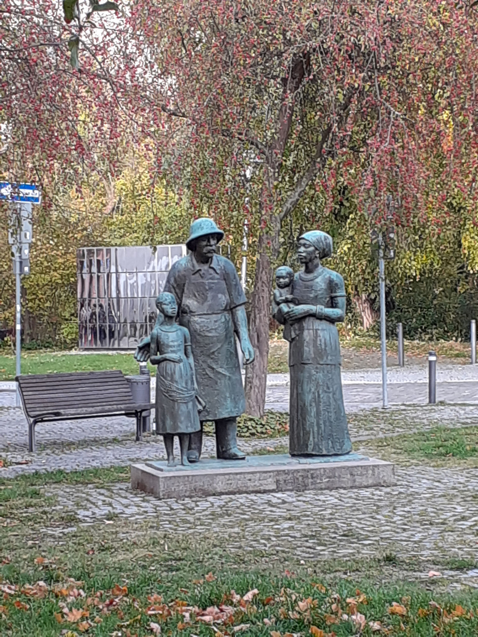 Albert Schweitzer mit Familie