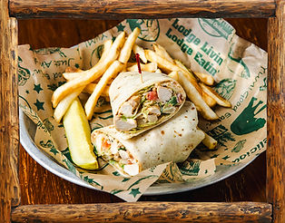 CHICKEN QUESO WRAP
