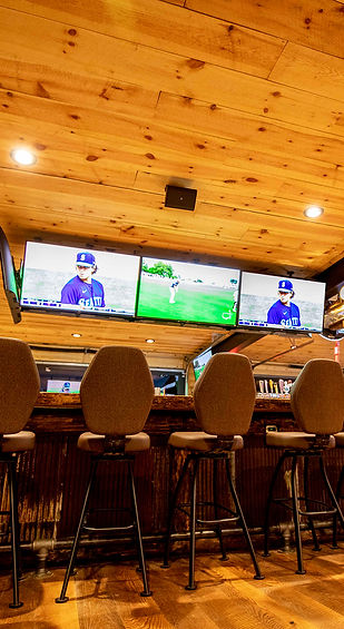 Watch your favorite sports game at our amazing bar at Two Rivers