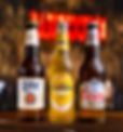 Variety of bottles of beer we offer at Wild Bill's