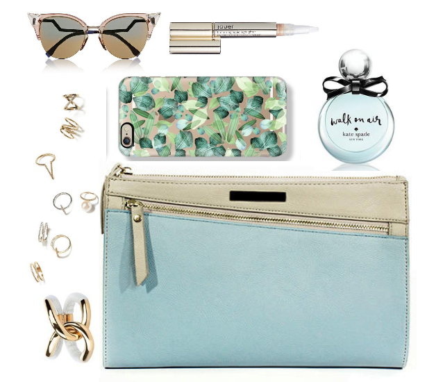 Angled Two-Tone Clutch