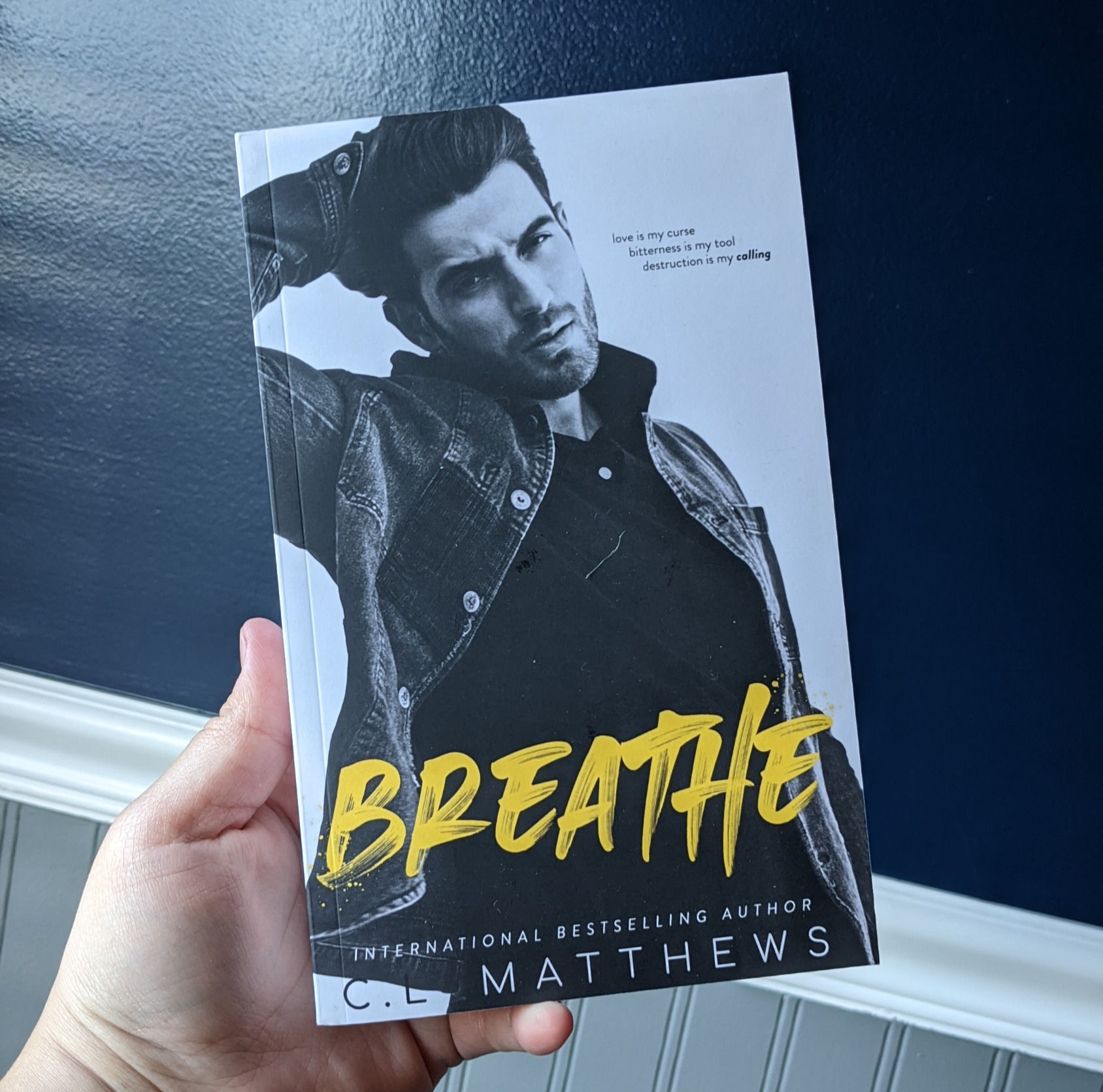 Signed Paperback of Breathe