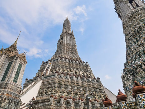 WAT ARUN, temple soleil BANGKOK