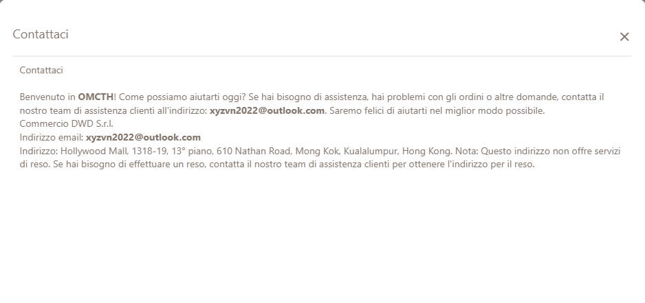 Contatto del sito fake di tools a laser industriali
