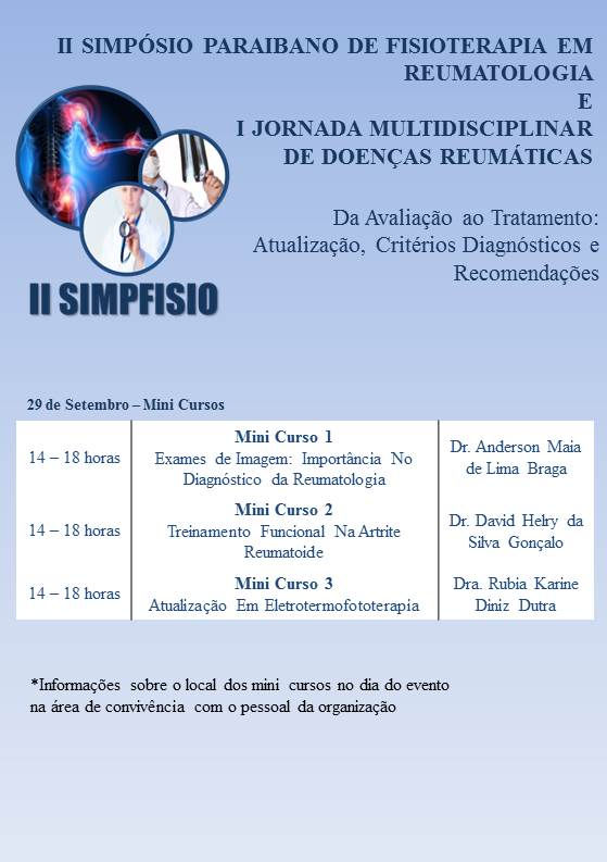 II SIMPFISIO_PROGRAMAÇÃO