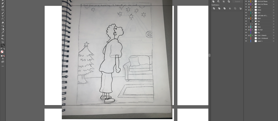 Visual Storytelling Project - Illustrator (Day 3)