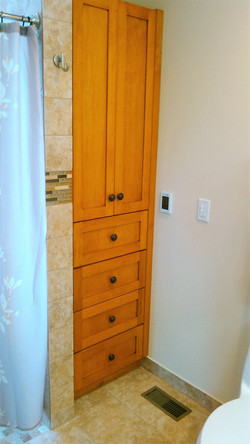 New storage cabinets
