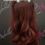 Thumbnail: Thermo Fibre Clip In Hair Extensions #110 Burgundy 