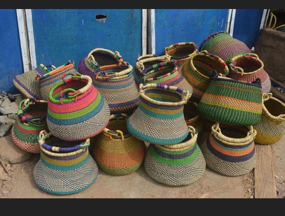 Thumbnail: Handmade woven baskets