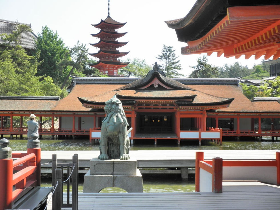 Itsukushima shrine in Miyajima