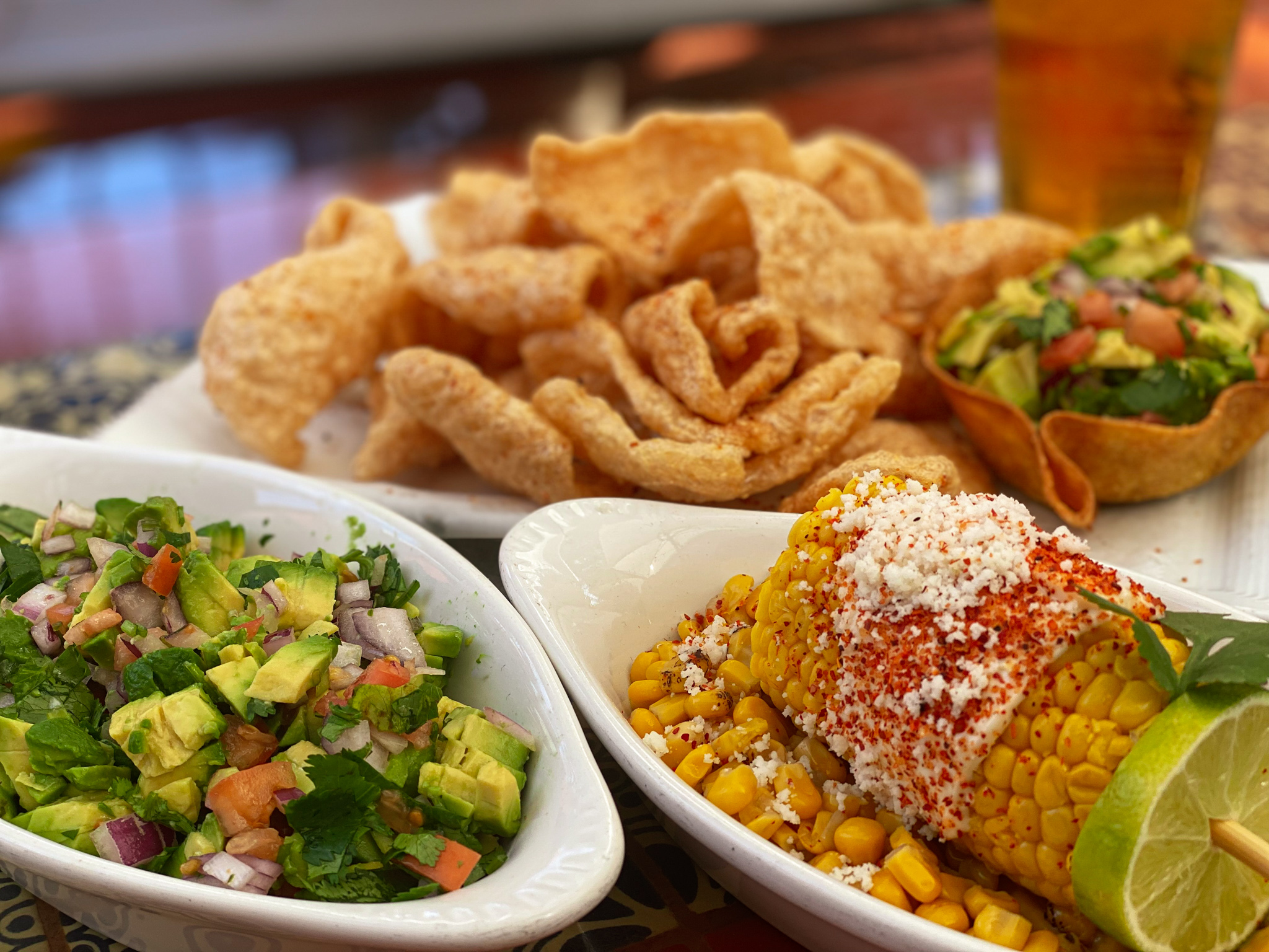 Arranged Food and Objects