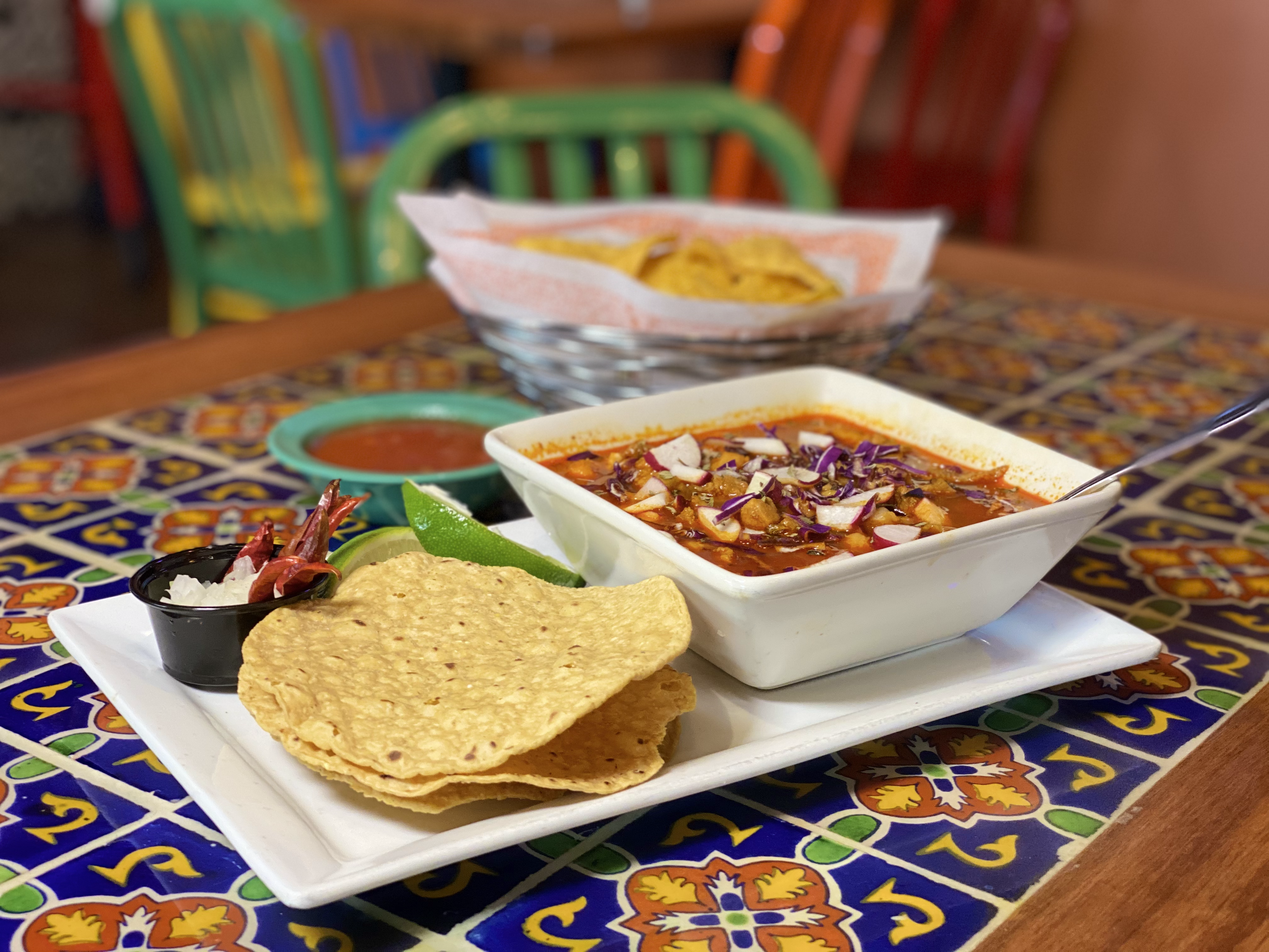 Arranged Food and Objects