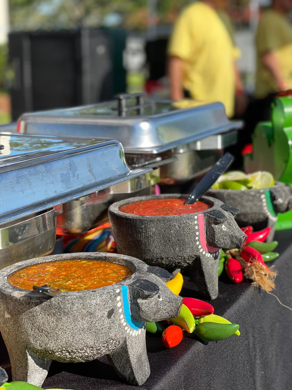 Arranged Food and Objects