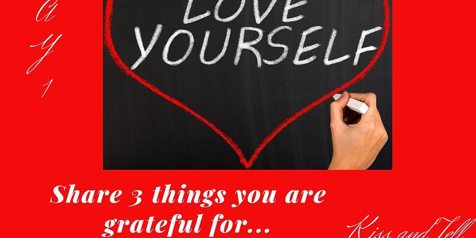 Kiss and Tell 31 Day Self Love Challenge