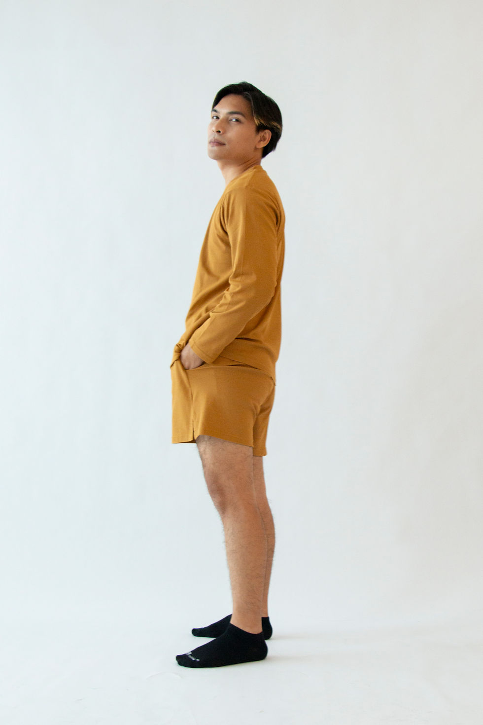 Thumbnail: Unisex Short Pants (Yellow)