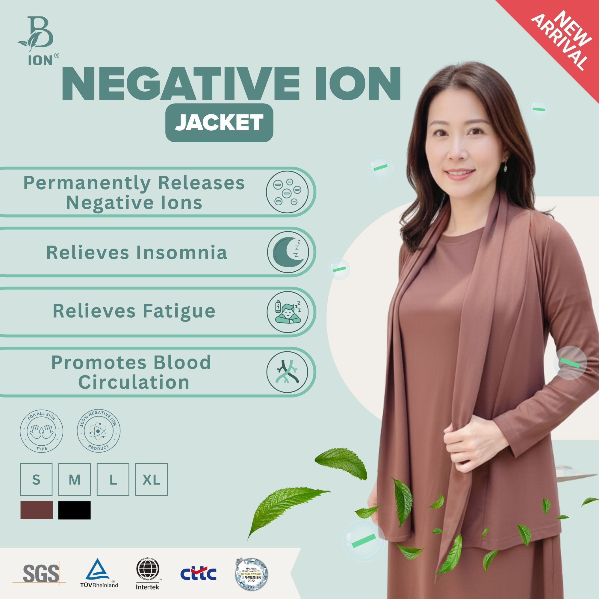 [BION] Negative Ion Jacket