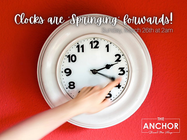 Clocks go forward as summer time begins this Sunday 26 March