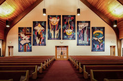 worship sanctuary banners