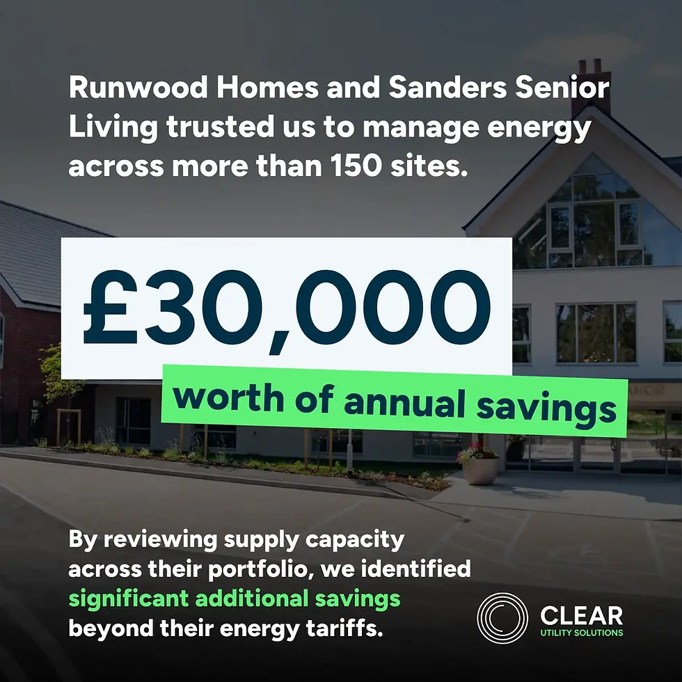 How one of the UK’s largest care home groups saved big on energy with Clear Utility Solutions