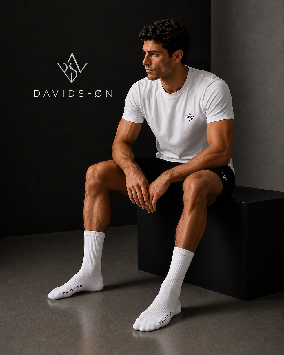 Thumbnail: White T-Shirt DAVIDS-ØN