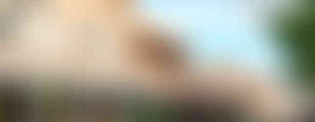 Shops on the downtown plaza in Santa Fe, New Mexico