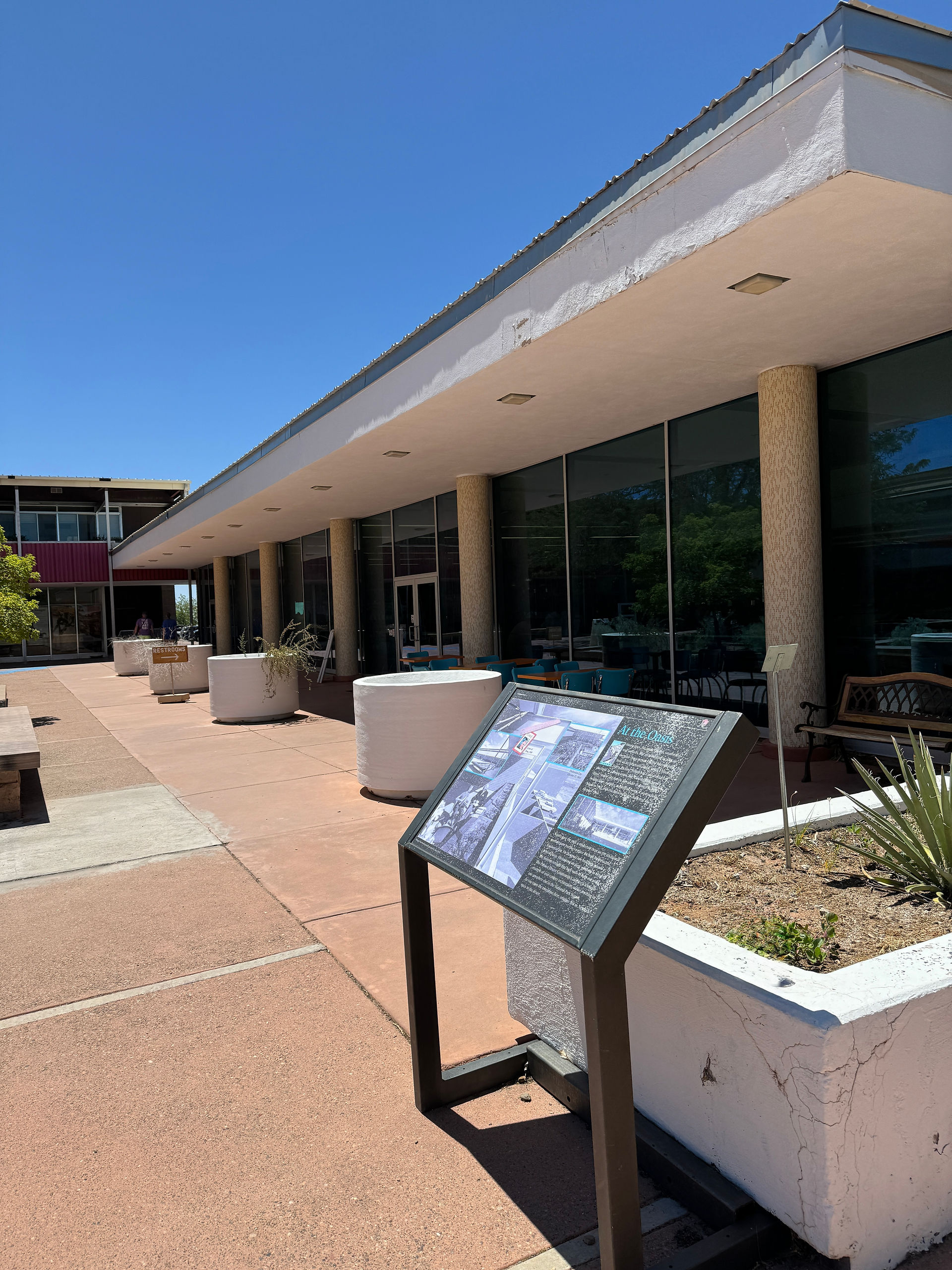 Courtyard at Painted Desert Community Center