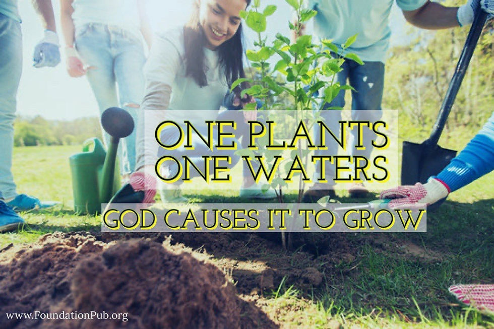 The great commission and team work