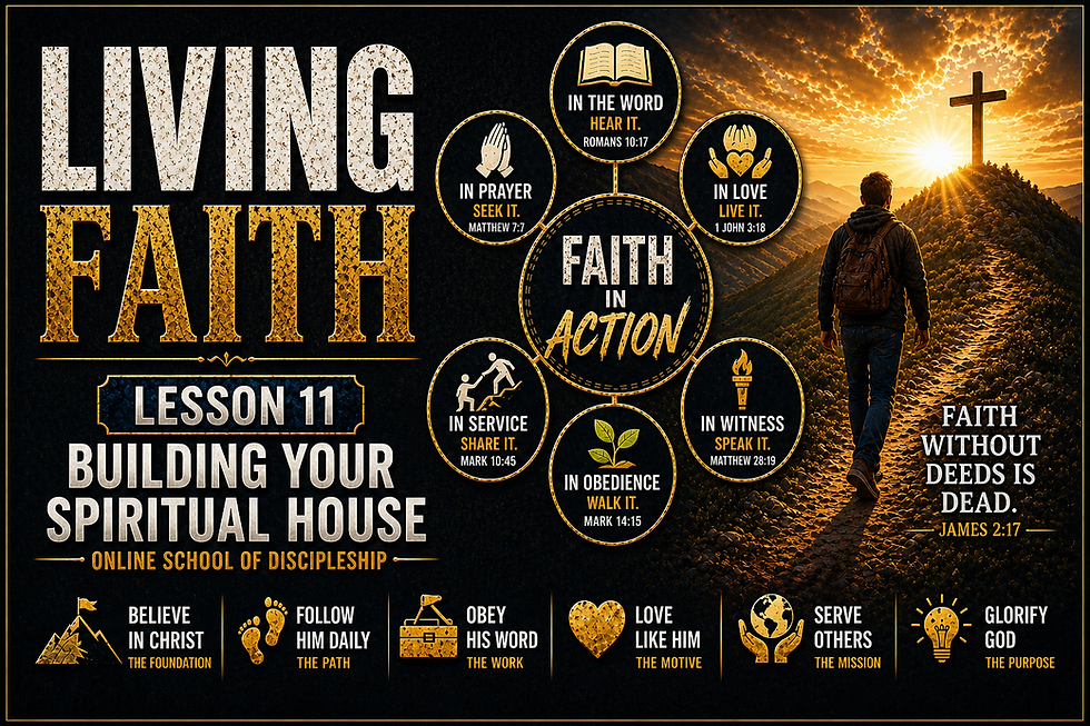 Lesson 11: Living Faith