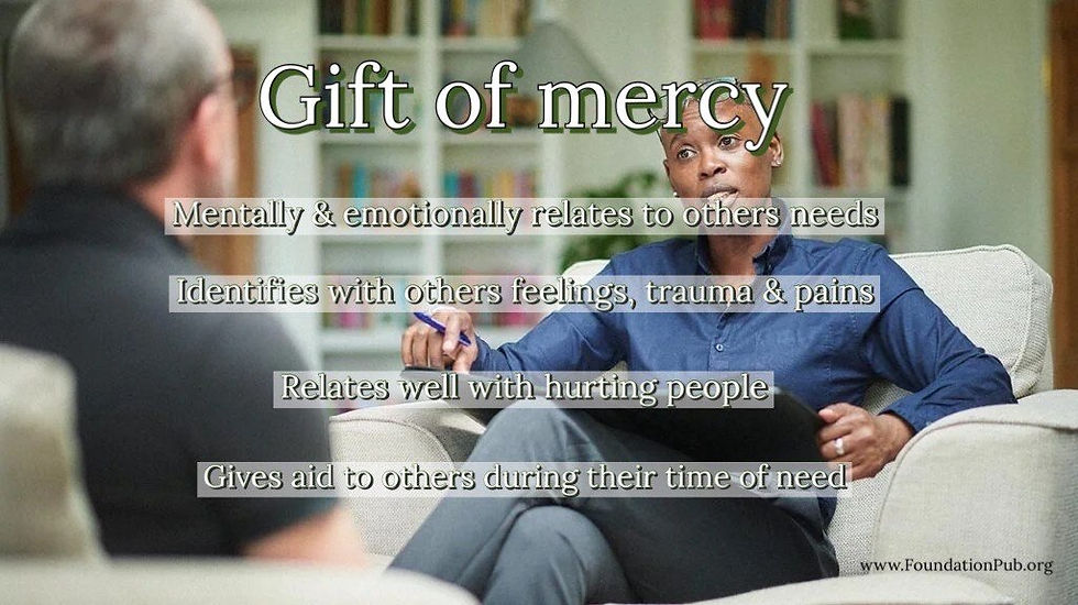 Gift of mercy