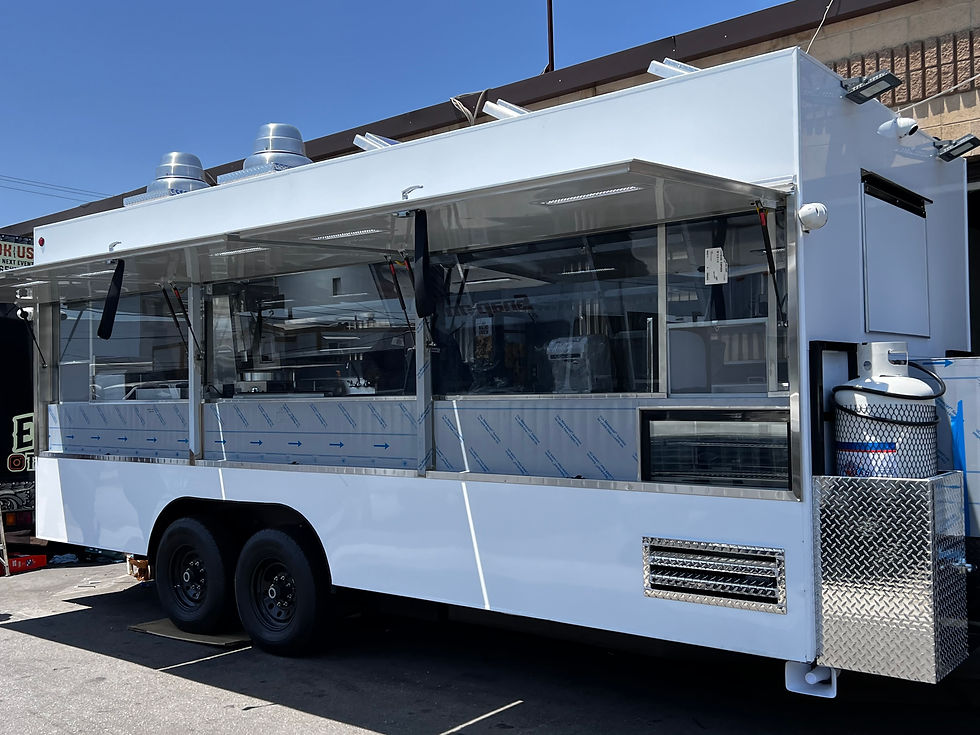 Custom Food Trailer in Montebello, CA