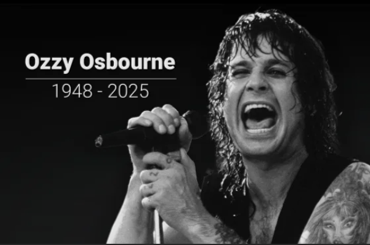 Ozzy! A god in the heavy rock world!