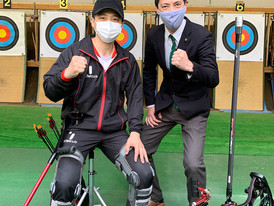 〜パラアーチェリー、五輪代表に宮本さんが内定!〜 台東区代表としても応援しています。