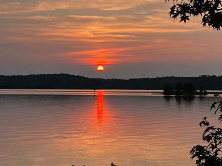 Sunset on Lake Russell 