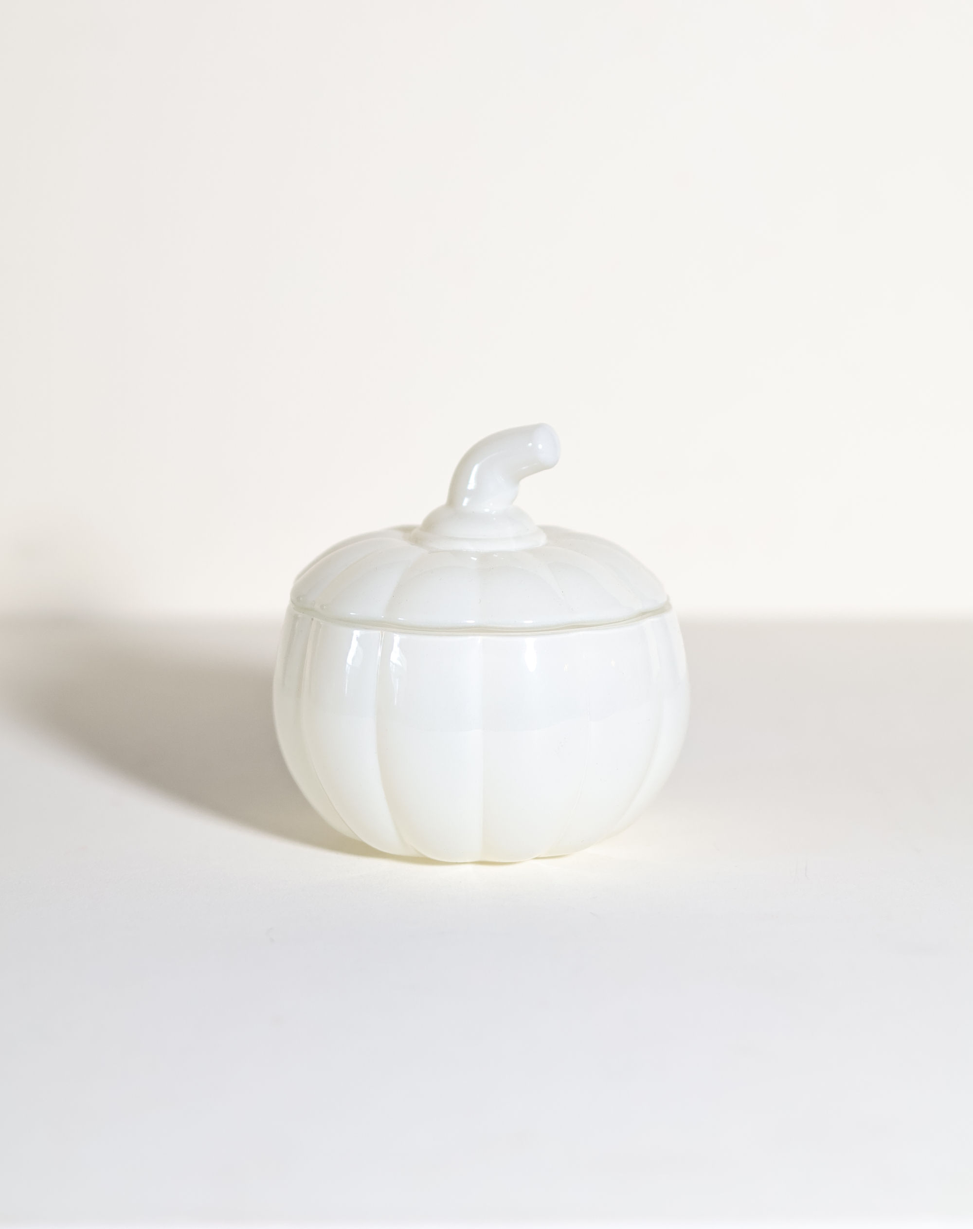Harvest Pumpkin Candle Vessels - Ivory (SET OF 4)